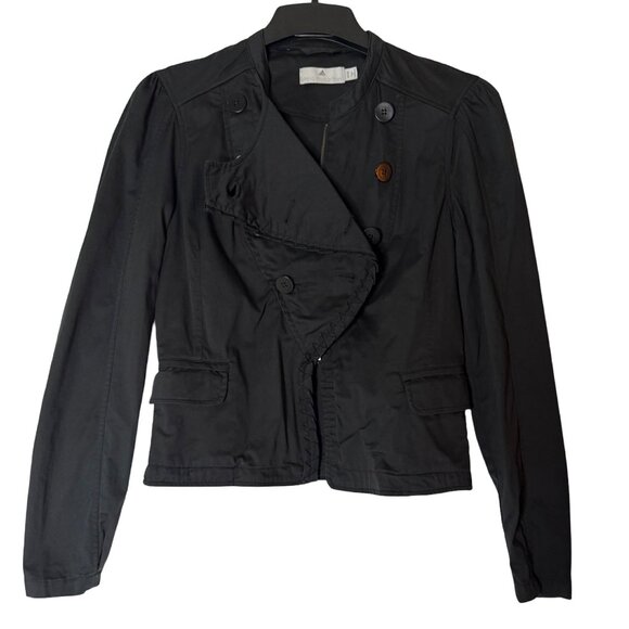 Rare Stella McCartney x Adidas Structured Peplum Jacket Black Size M - Picture 2 of 11